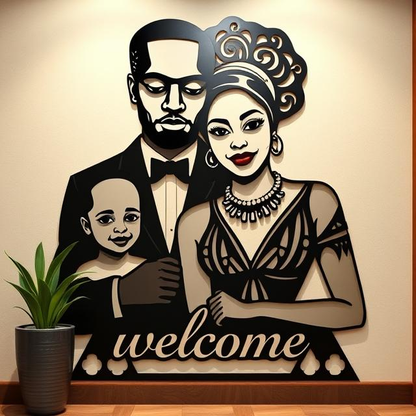 Welcome Wall Art