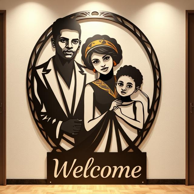 Welcome Wall Art